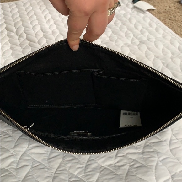 NWT BCBG Maxazria Sequined Large Clutch Bag - Picture 7 of 8